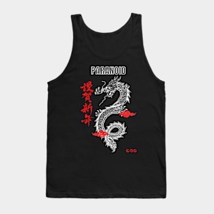 Dragon Streetwear Paranoid Tank Top